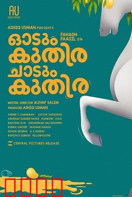 一匹马奔跑，一匹马跳跃